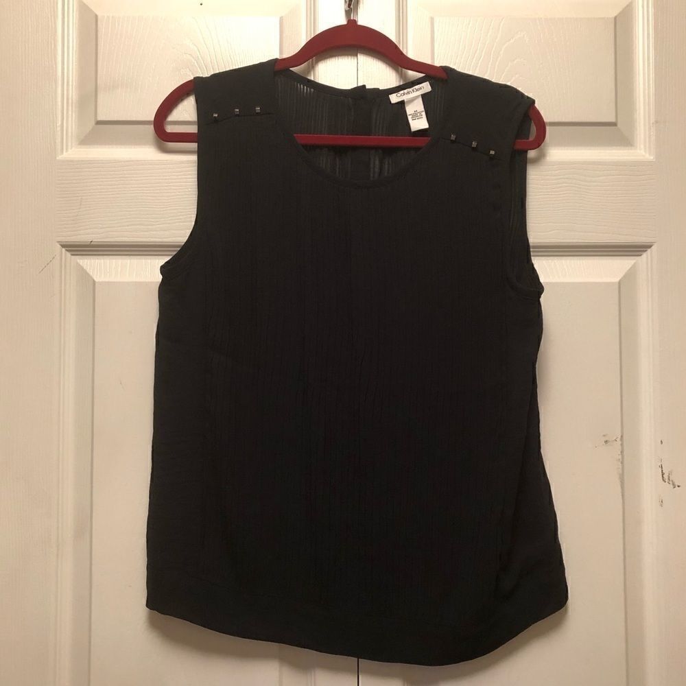 Calvin Klein Pleated Top 